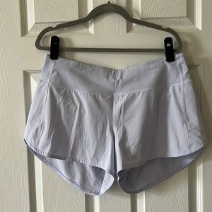 Lululemon Speed Up 4inch inseam size 12 shorts